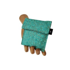 Mini Wallet - Mint Klimt Shimmer